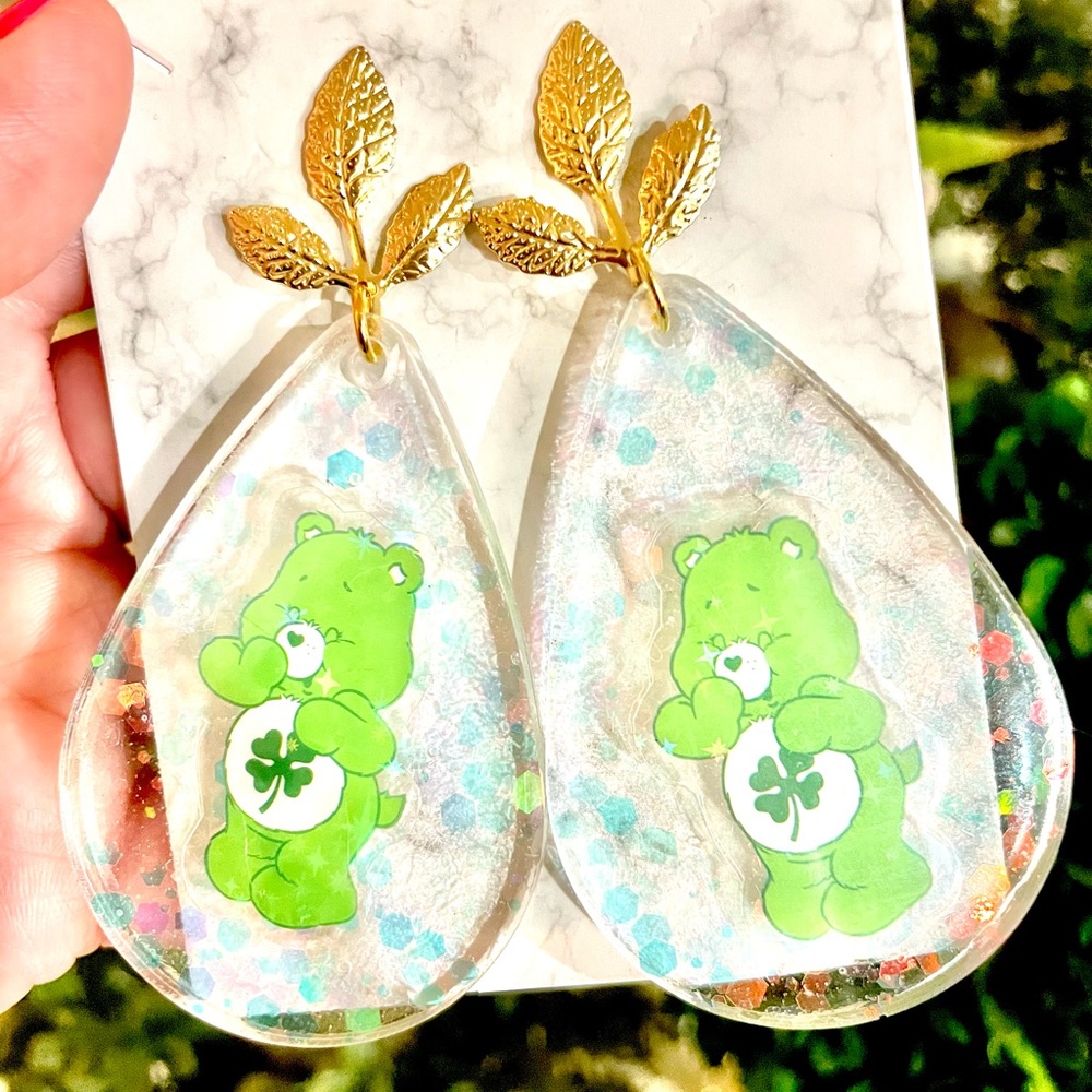 Care Bear Acrylic Earrings